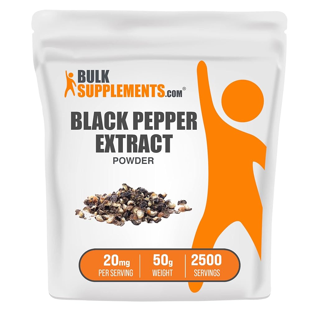 BulkSupplements Black Pepper Extract Po...