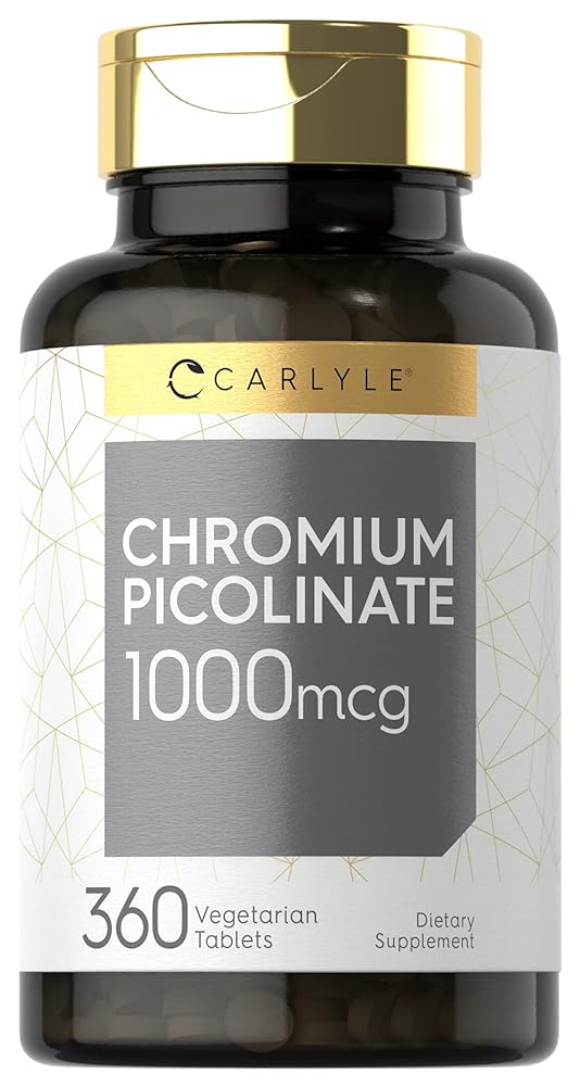 Carlyle Chromium Picolinate 1000mcg Tab...