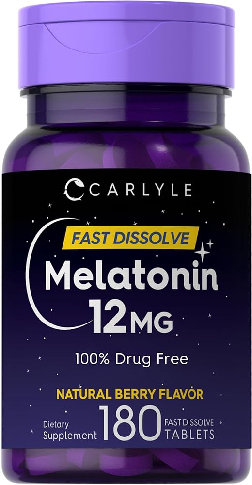 Carlyle Melatonin Fast Dissolve Tablets