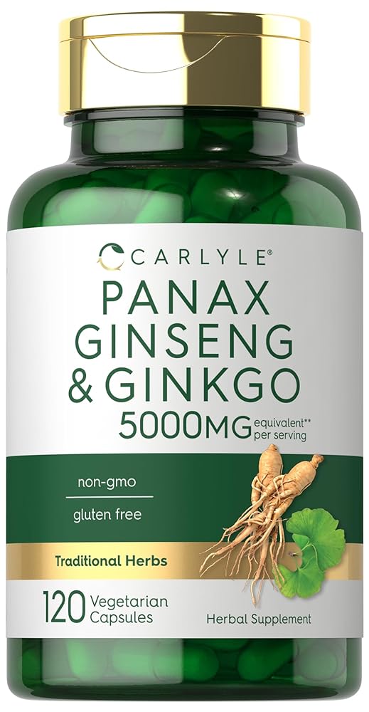 Carlyle Panax Ginseng + Ginkgo Biloba C...