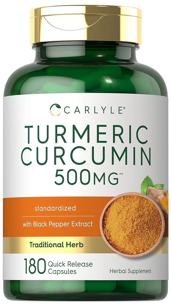Carlyle Turmeric Curcumin with Bioperin...