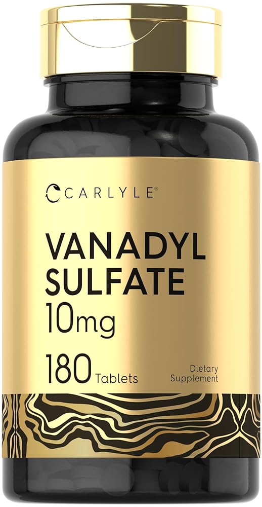 Carlyle Vanadyl Sulfate 10mg Tablets