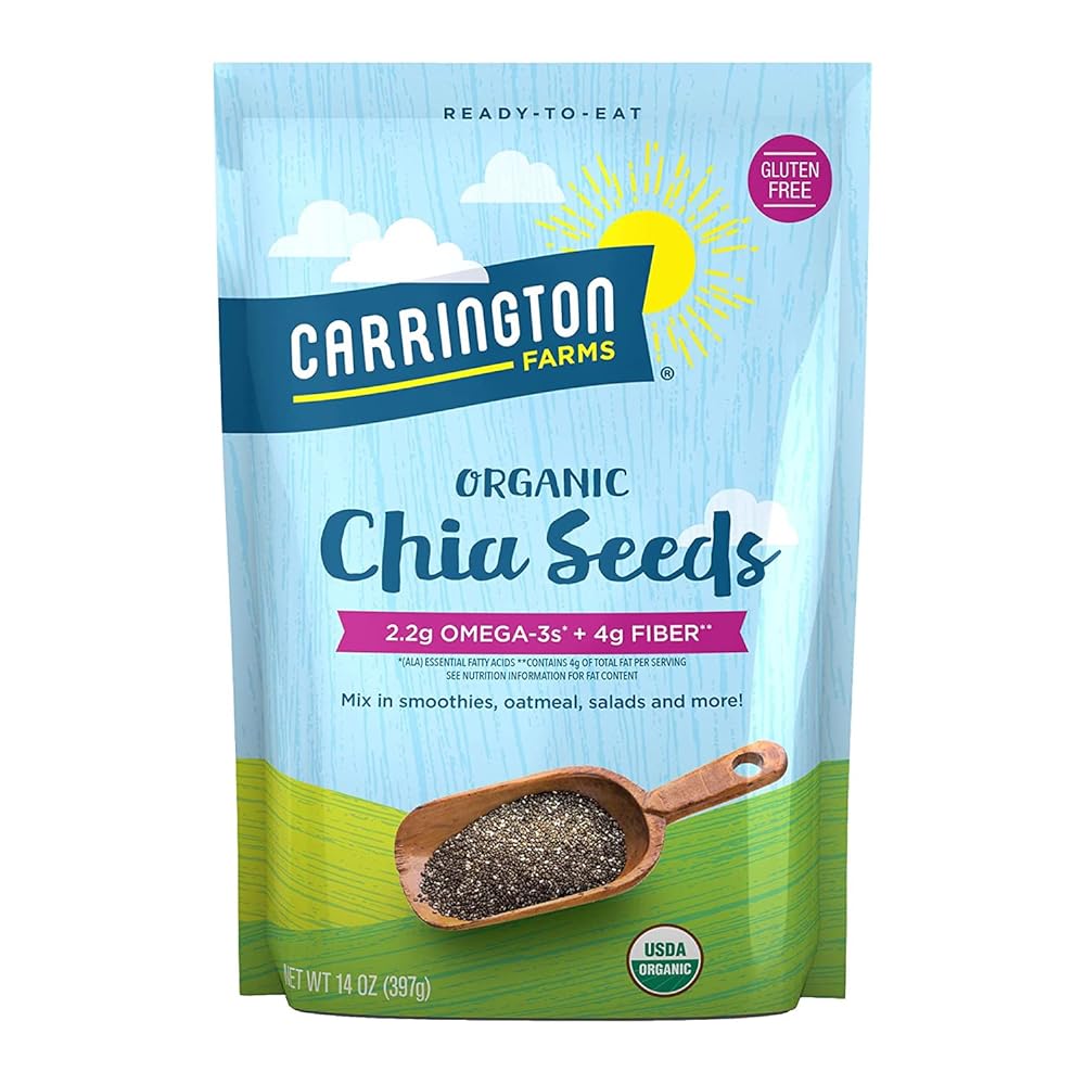 Carrington Farms Organic Chia Seeds, 14oz
