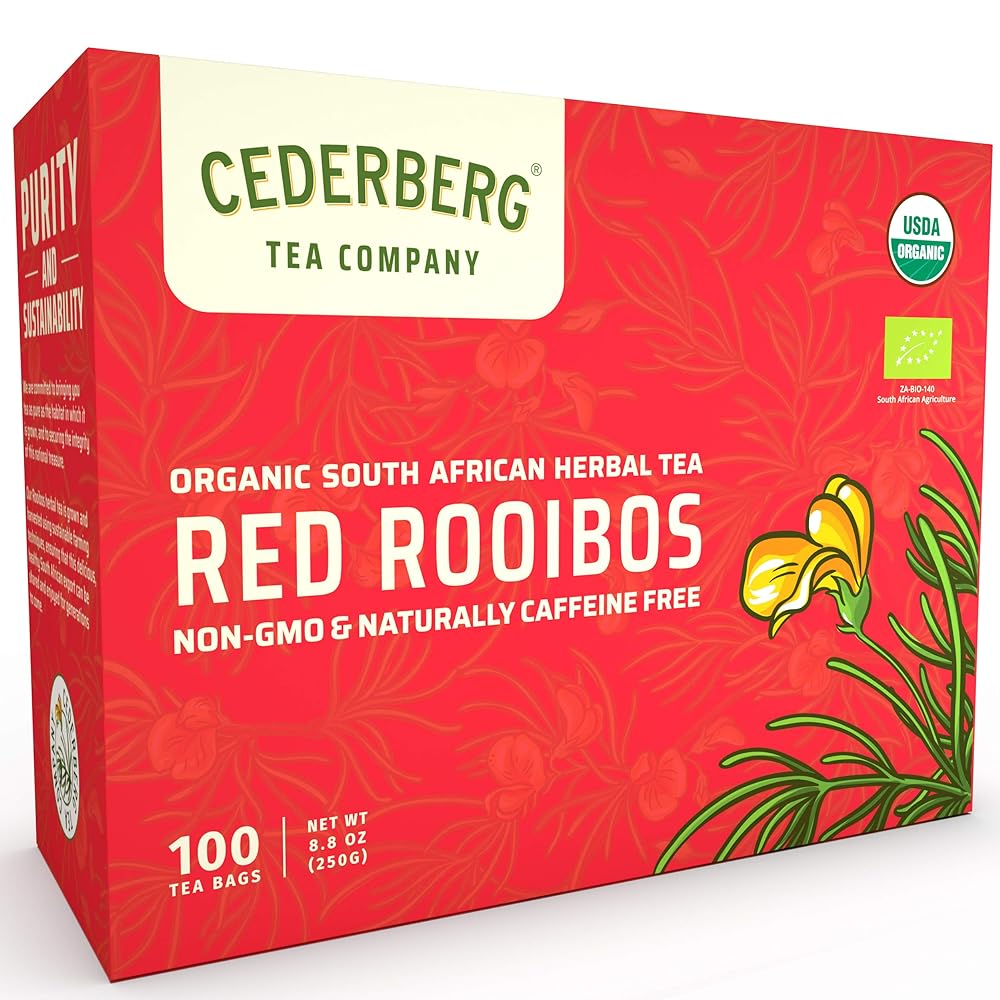 Cederberg Organic Red Rooibos Tea 100 T...