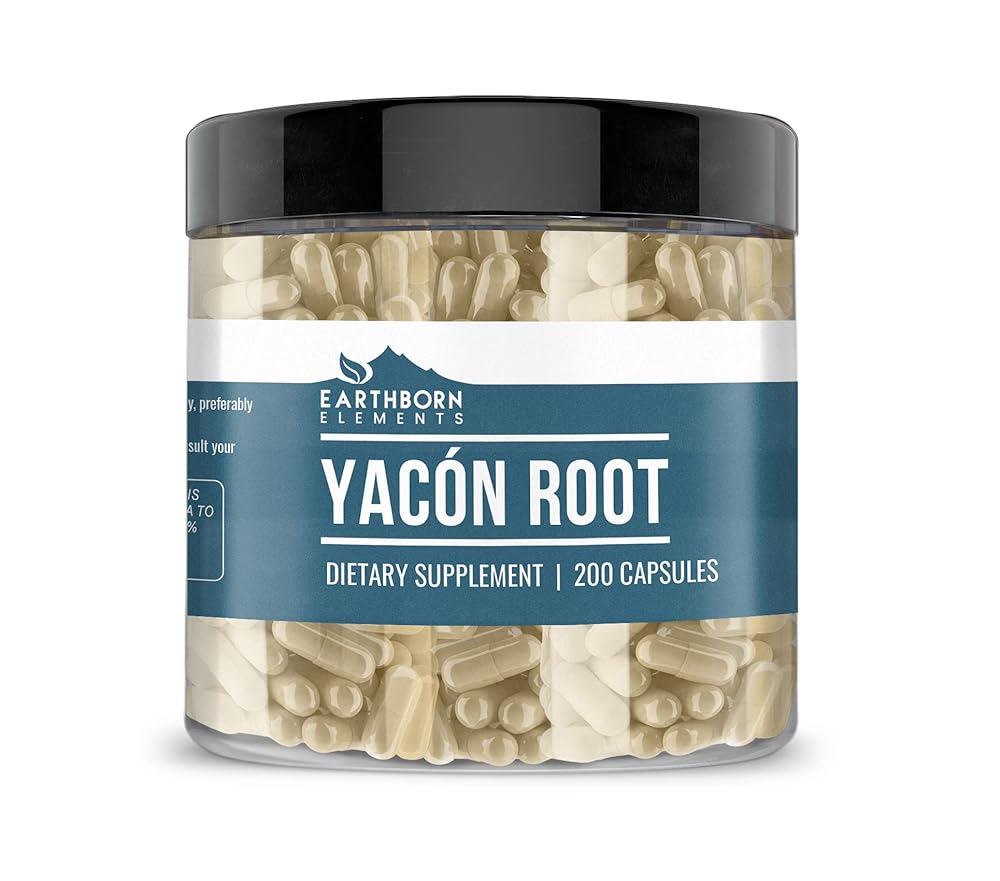 Earthborn Elements Yacon Root Capsules