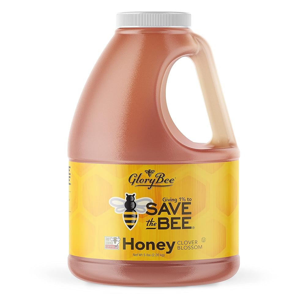 GloryBee Clover Blend Honey, 5lb