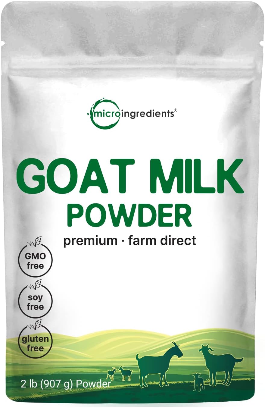 Grass-Fed Goat Milk Powder, 2 lb