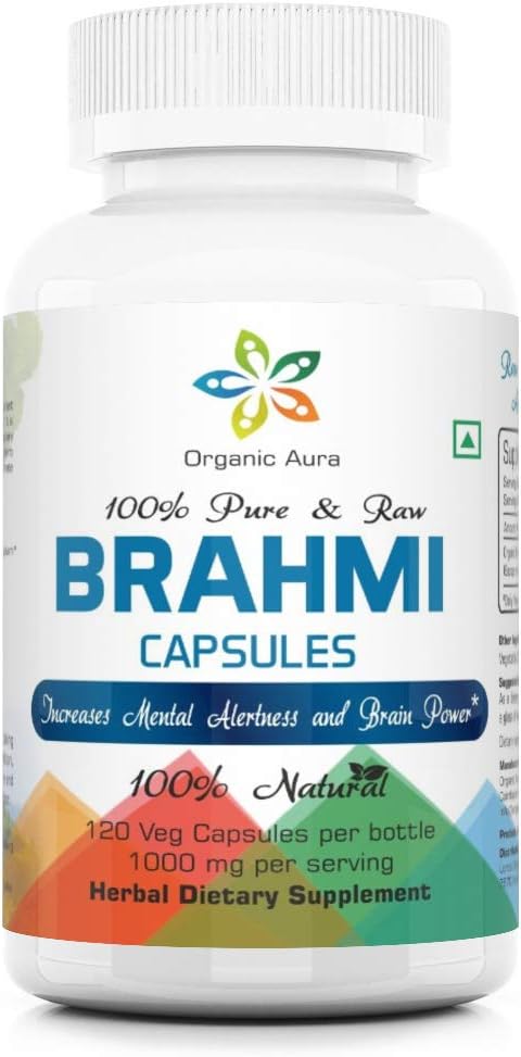 Green SuperFood Brahmi Capsules -120 Count