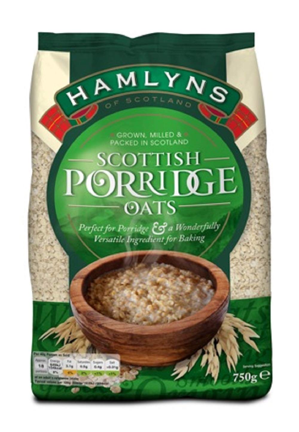 Hamlyn Scottish Porridge Oats, 26oz