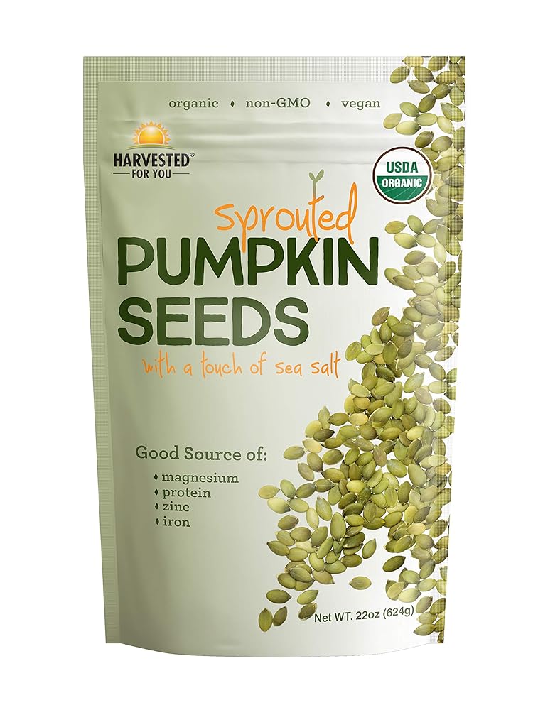 Harvested For You Sea Salted Pumpkin Seeds