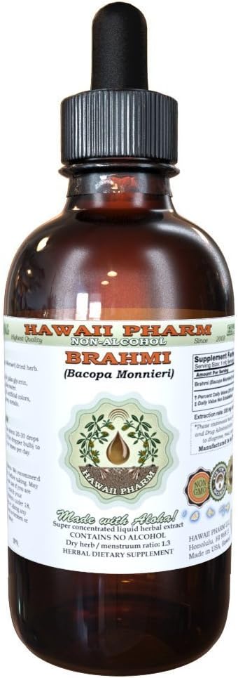 Hawaii Pharm Brahmi Liquid Extract 2 oz