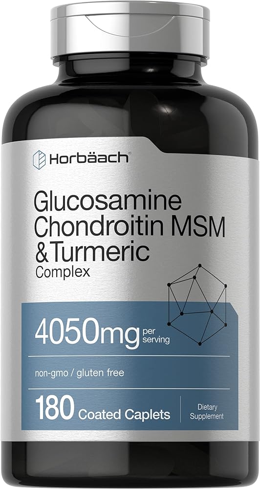 Horbaach Glucosamine Chondroitin with T...