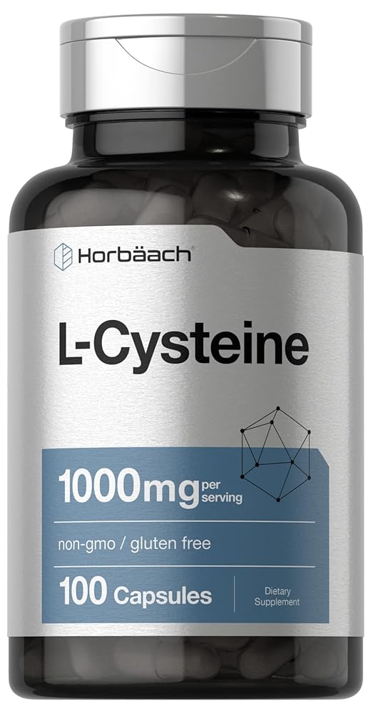 Horbaach L-Cysteine 1000mg Powder Capsules