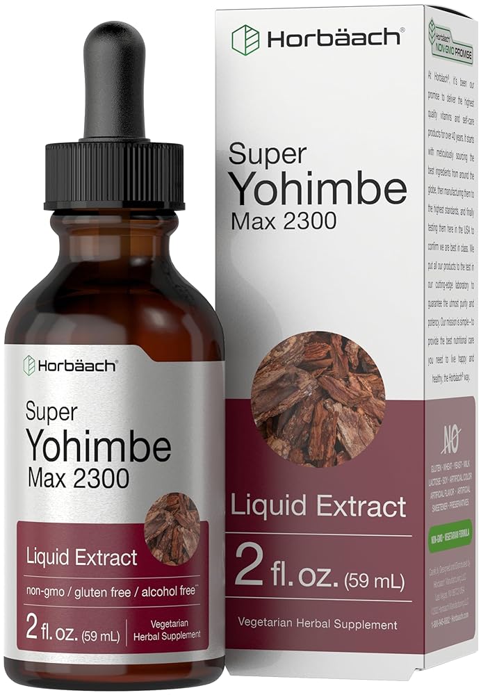 Horbaach Yohimbe Bark Extract Supplement