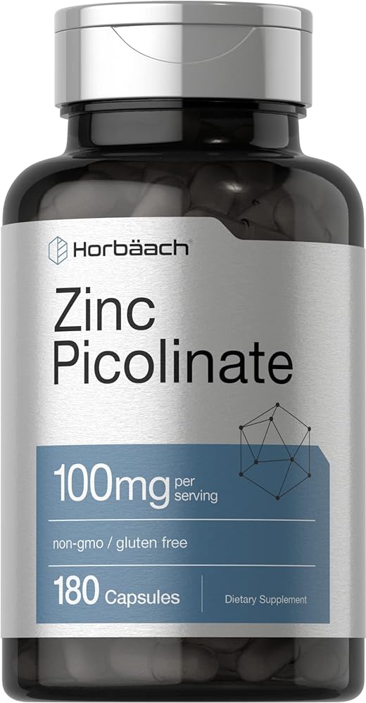 Horbaach Zinc Picolinate 100mg Capsules