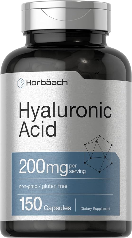 Hyaluronic Acid 200mg Capsules by Horbaach