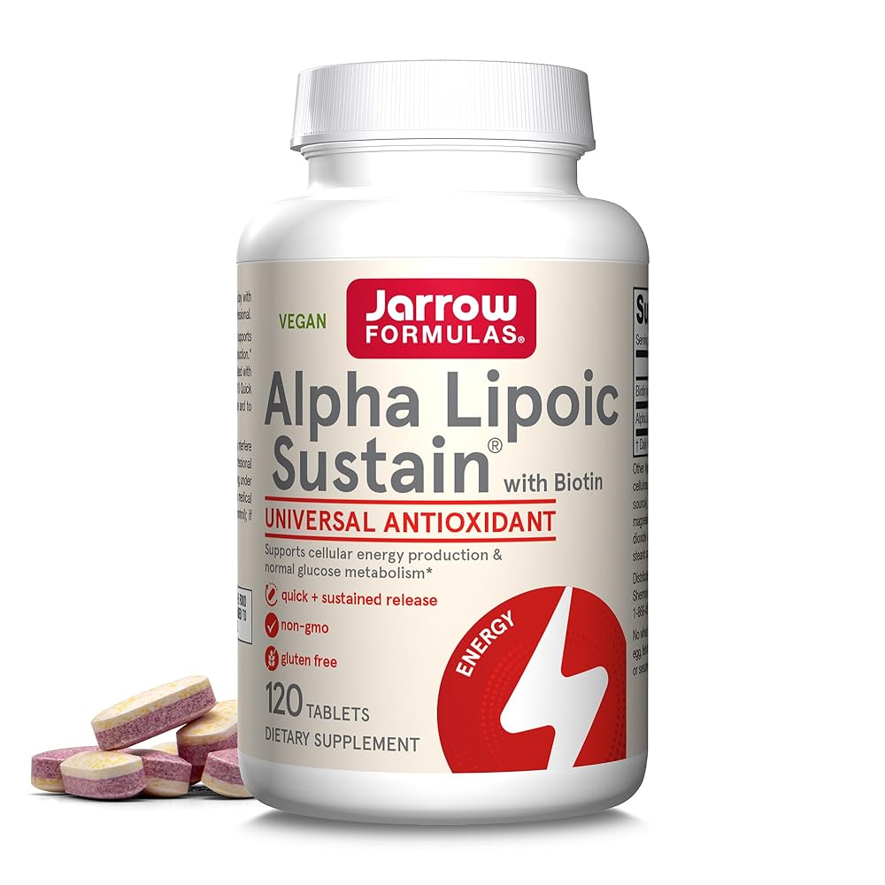 Jarrow Alpha Lipoic Sustain with Biotin