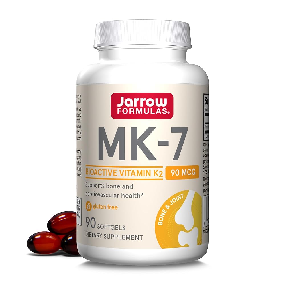 Jarrow MK-7 Vitamin K2 Softgels –...