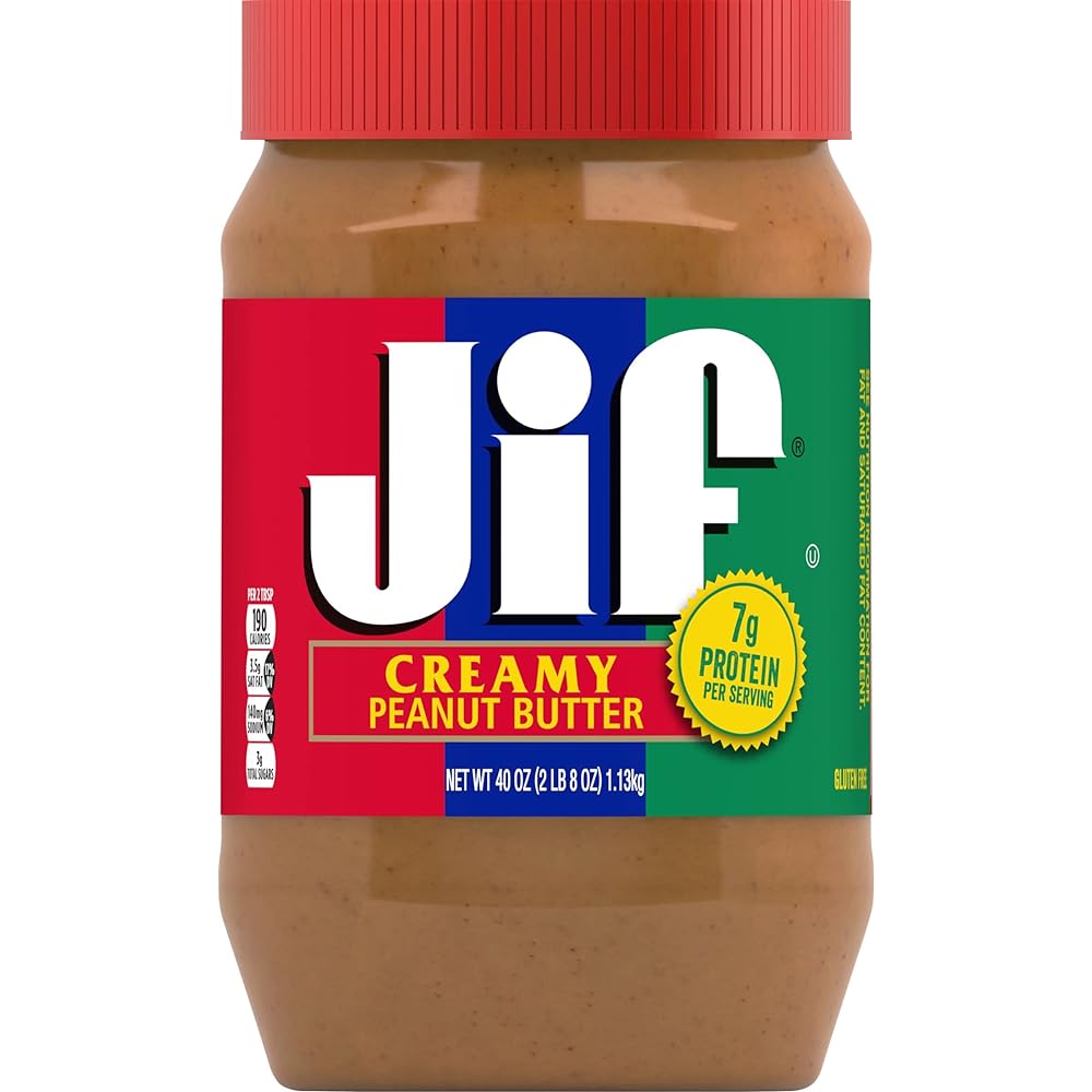 Jif Creamy Peanut Butter, 40oz