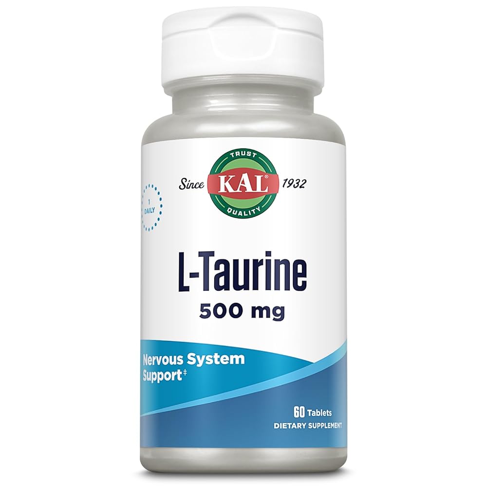 KAL L Taurine 500mg Supplement