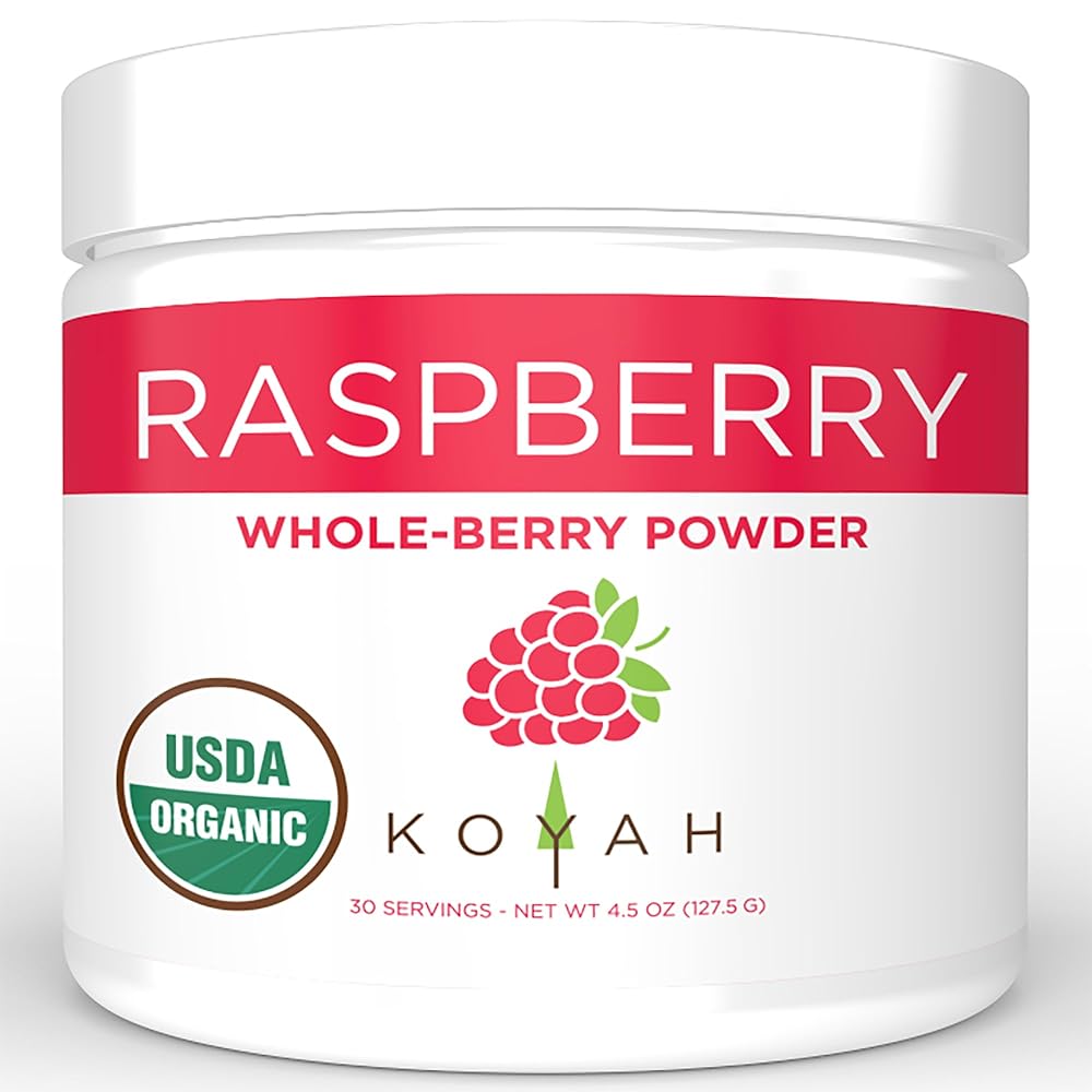 KOYAH Organic Raspberry Freeze-Dried Po...