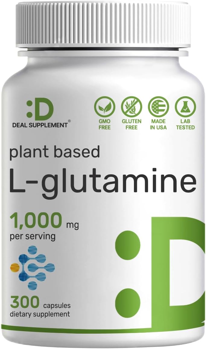 L-Glutamine Capsules – Gut &...
