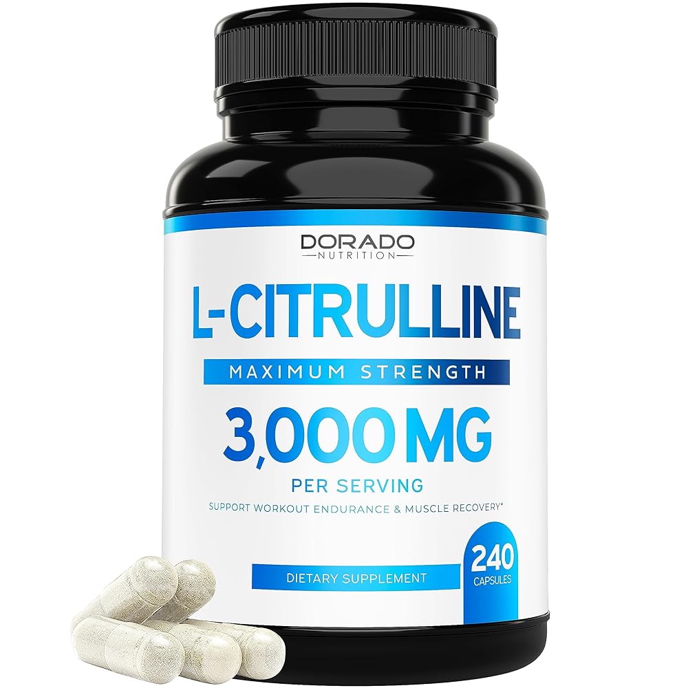 L Citrulline 3000mg Capsules – St...