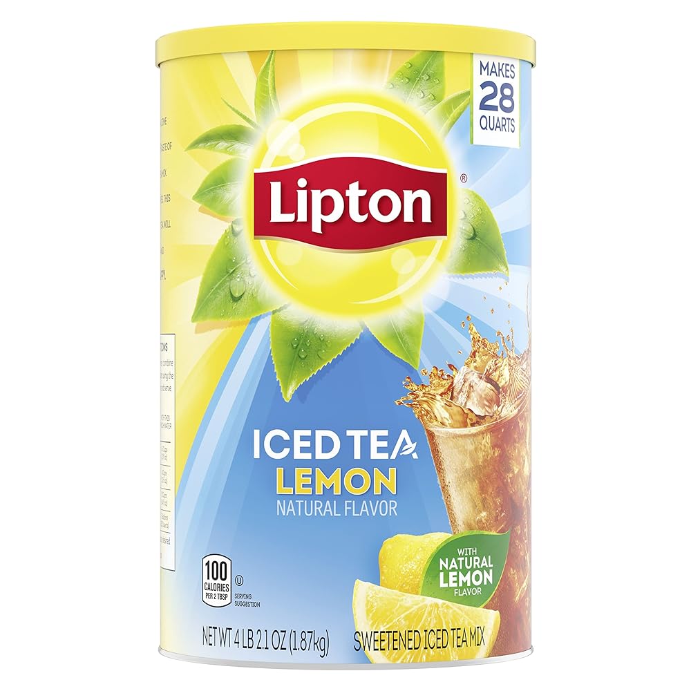 Lipton Lemon Iced Tea Mix, Sweetened
