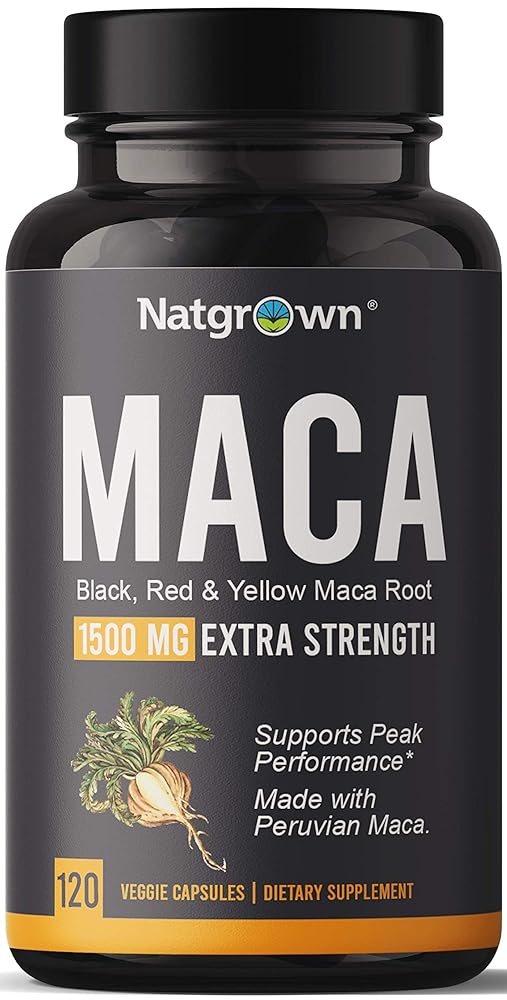 Natgrown Maca Root Capsules – Org...