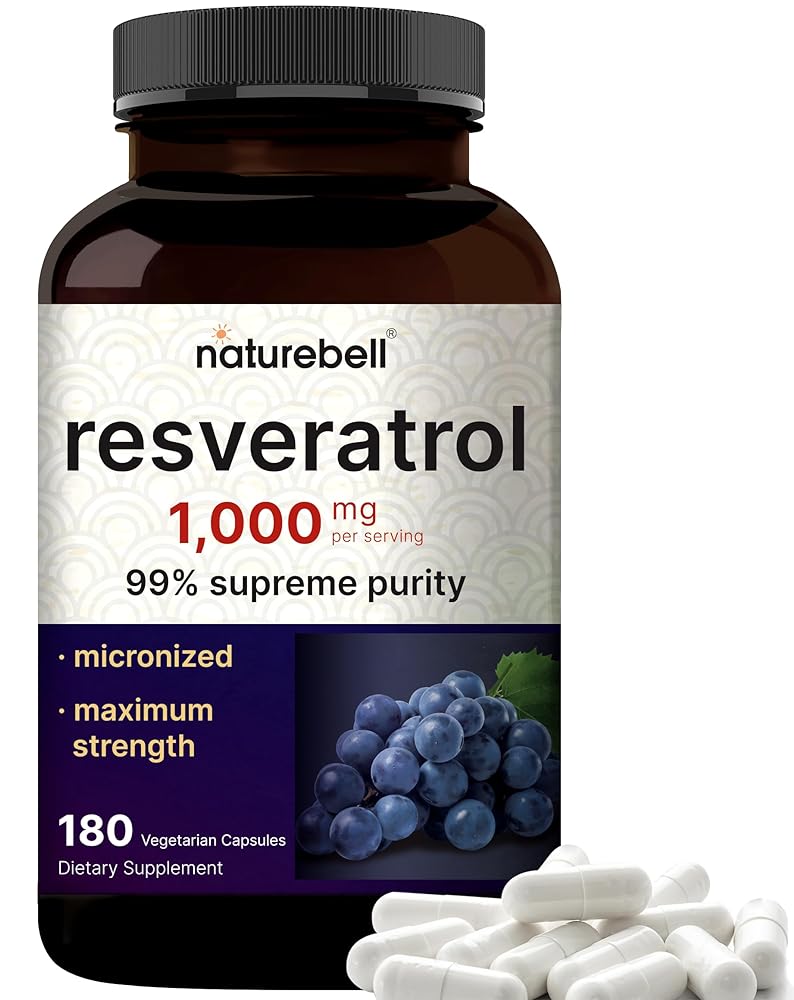 NatureBell Resveratrol Supplement: 1000...