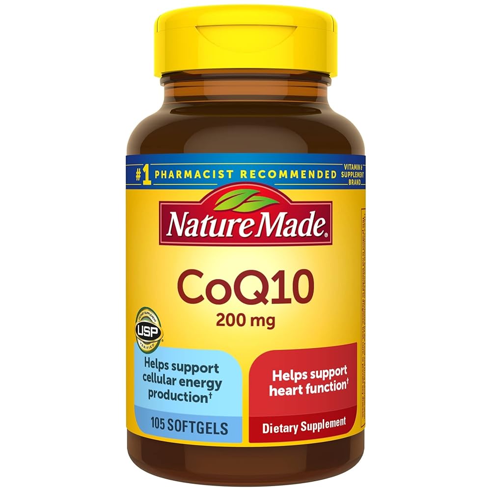 Nature Made CoQ10 200mg Softgels
