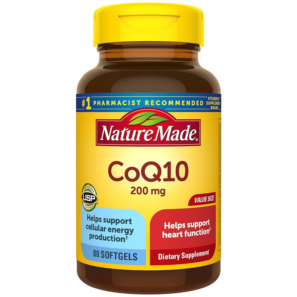 Nature Made CoQ10 200mg Softgels