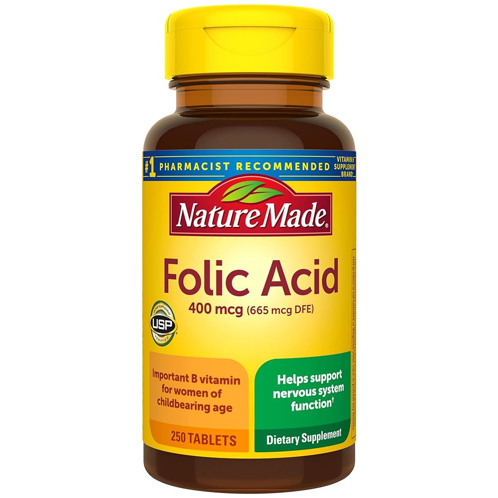 Nature Made Folic Acid 400 mcg Tablet