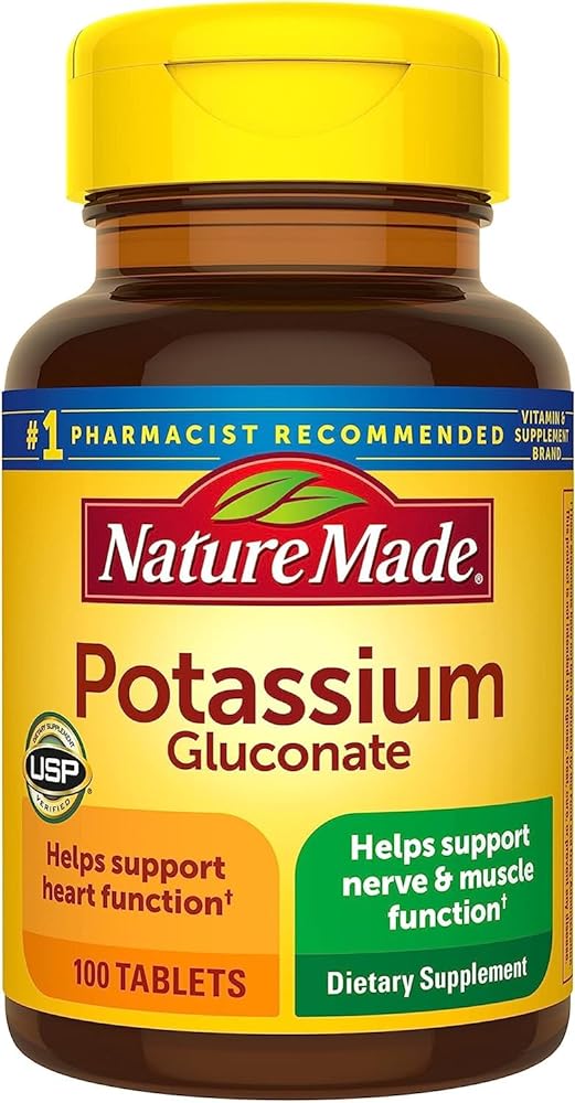 Nature Made Potassium Gluconate 550mg T...