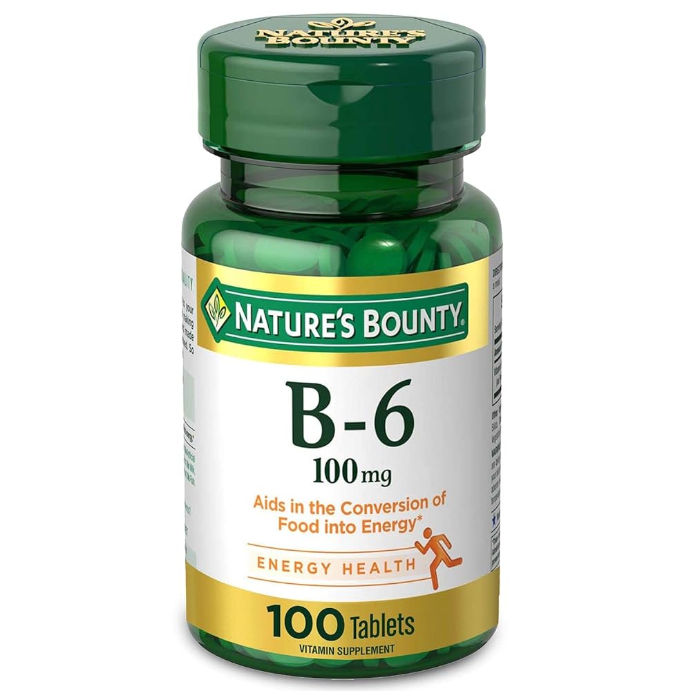 Nature’s Bounty B6 100mg Tablets