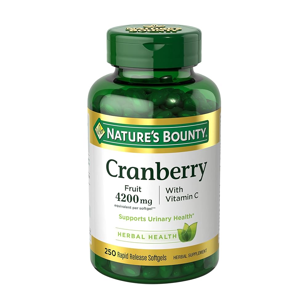 Nature’s Bounty Cranberry 4200mg ...
