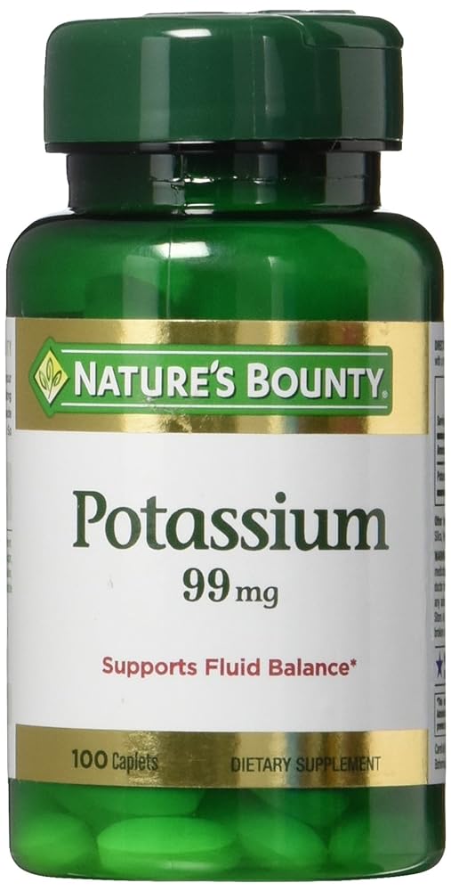 Nature’s Bounty Potassium Glucona...