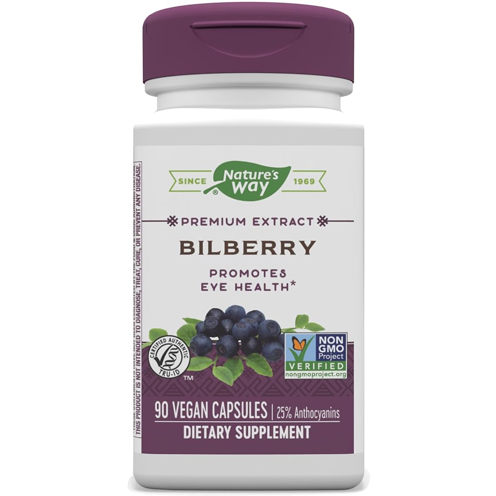 Nature’s Way Bilberry Extract for...