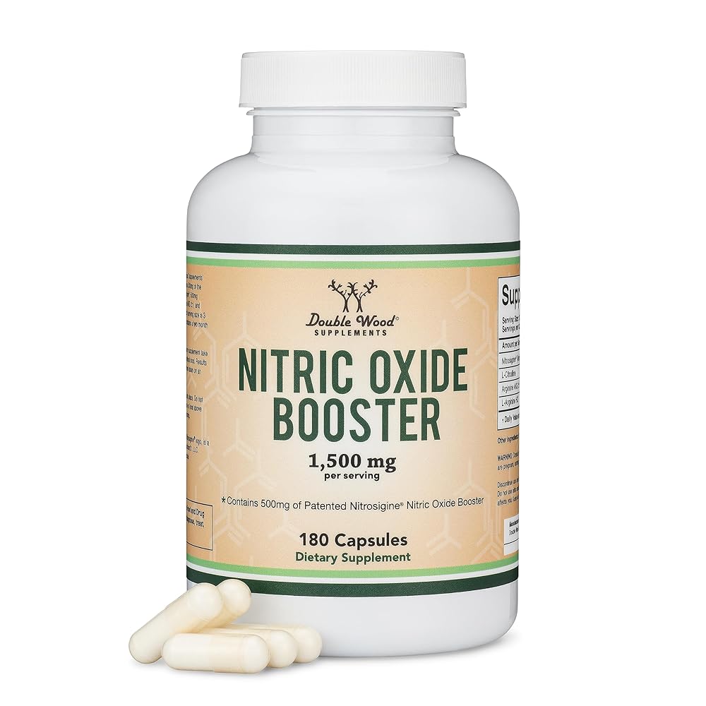 Nitric Oxide Booster – 180 Capsul...