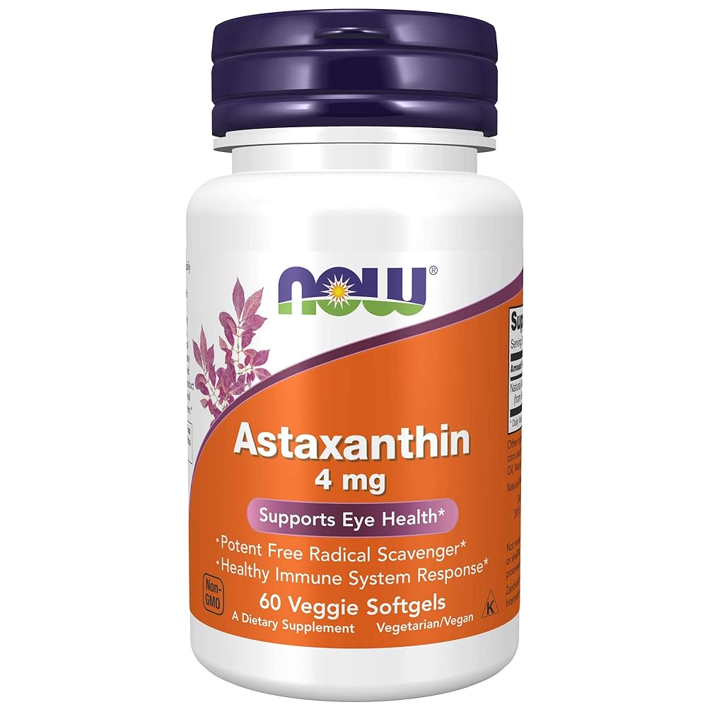 NOW Astaxanthin 4mg with Zanthin®