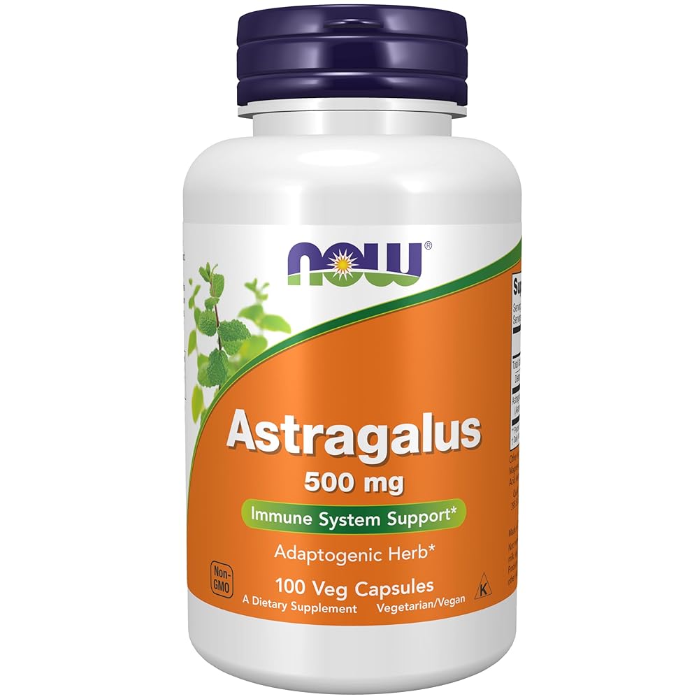 NOW Astragalus 500mg Capsules for Immun...