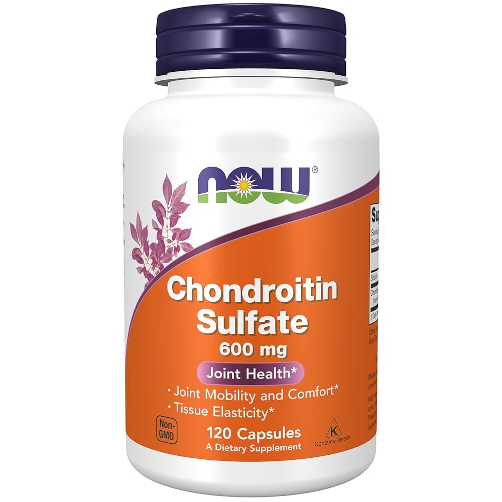NOW Chondroitin Sulfate 600mg Capsules