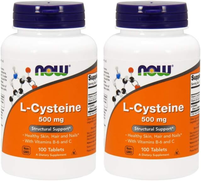 NOW L-Cysteine 500 mg, 100 Tablets