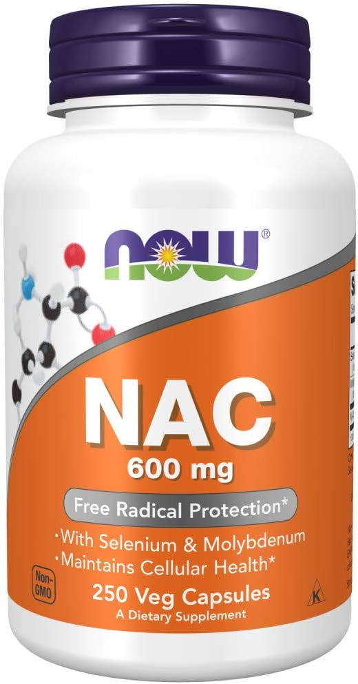 NOW NAC 600mg with Selenium & Moly...