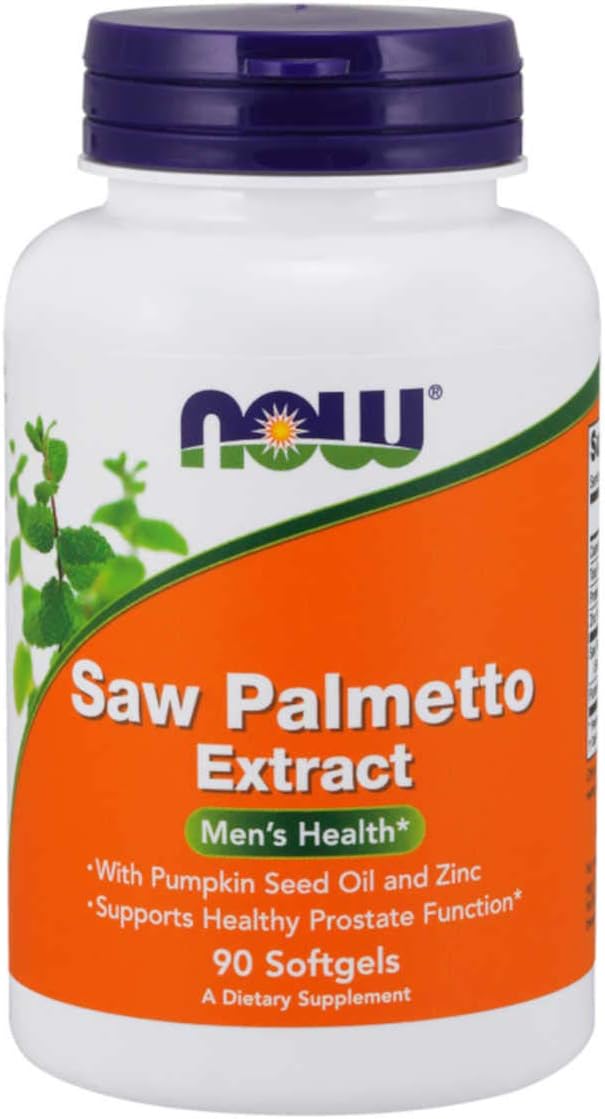 NOW Saw Palmetto Men’s Health Sof...
