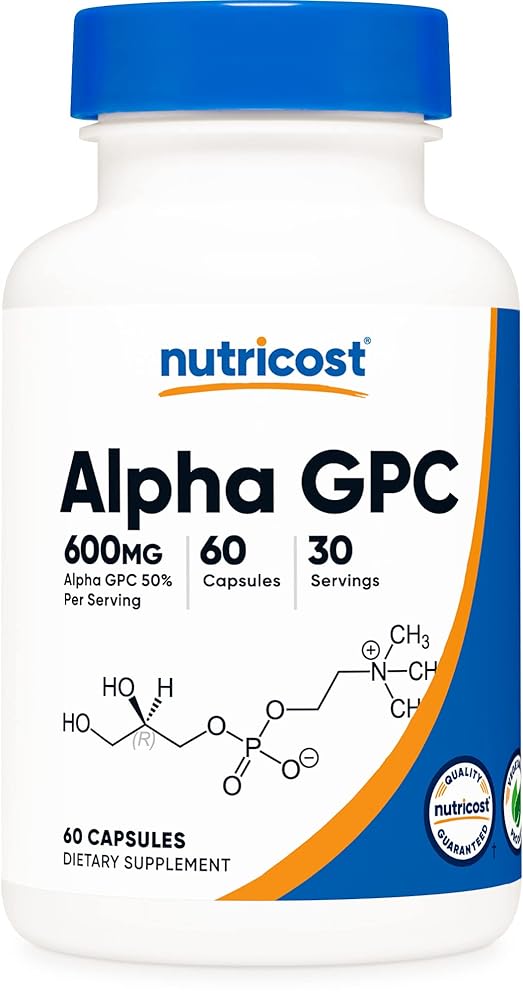 Nutricost Alpha GPC Capsules – 60ct