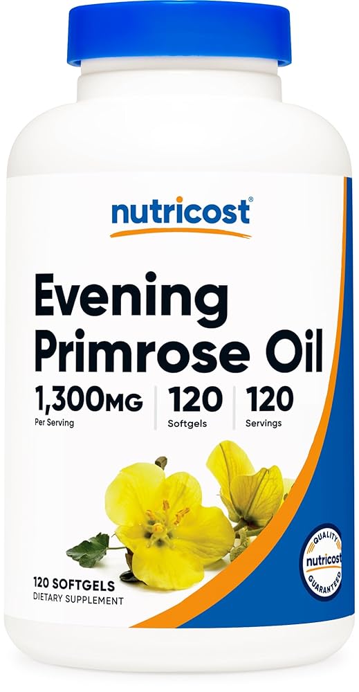 Nutricost Evening Primrose Oil Softgels...