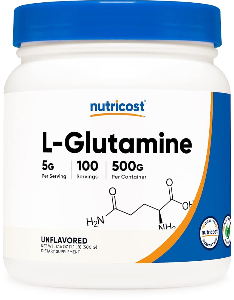 Nutricost L-Glutamine Powder, 500g Unfl...