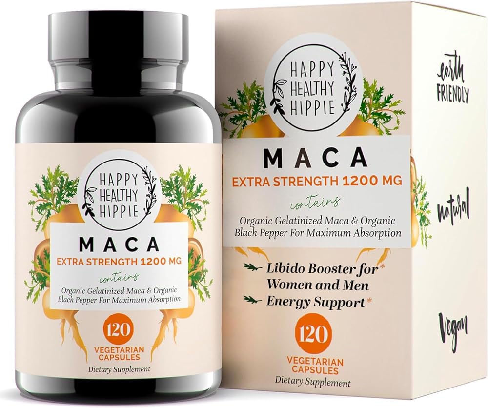 Organic Maca Root Capsules for Women