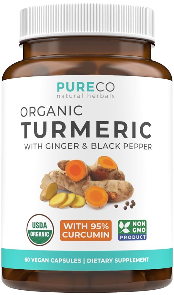 Organic Turmeric Curcumin Joint Support...